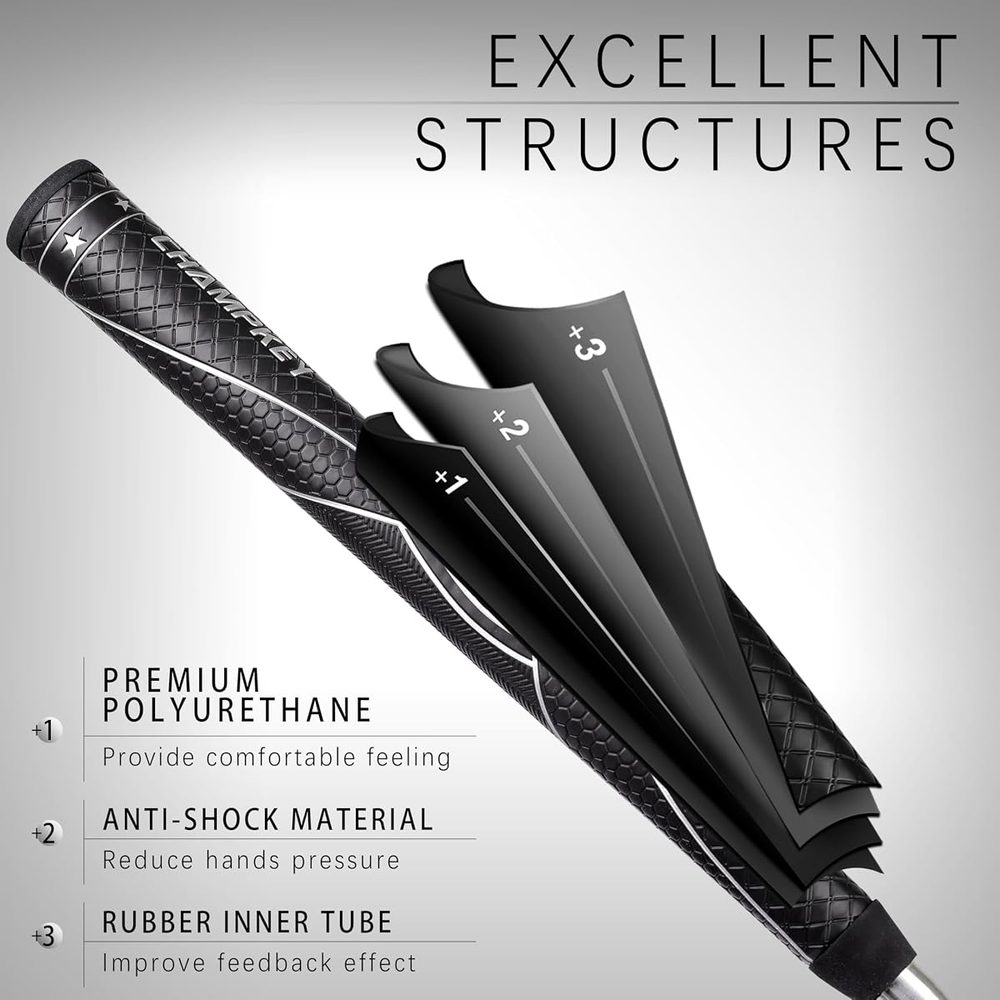 Comfortable Polyurethane Golf Grips 13 Pack (up to Oversize Plus) view 4