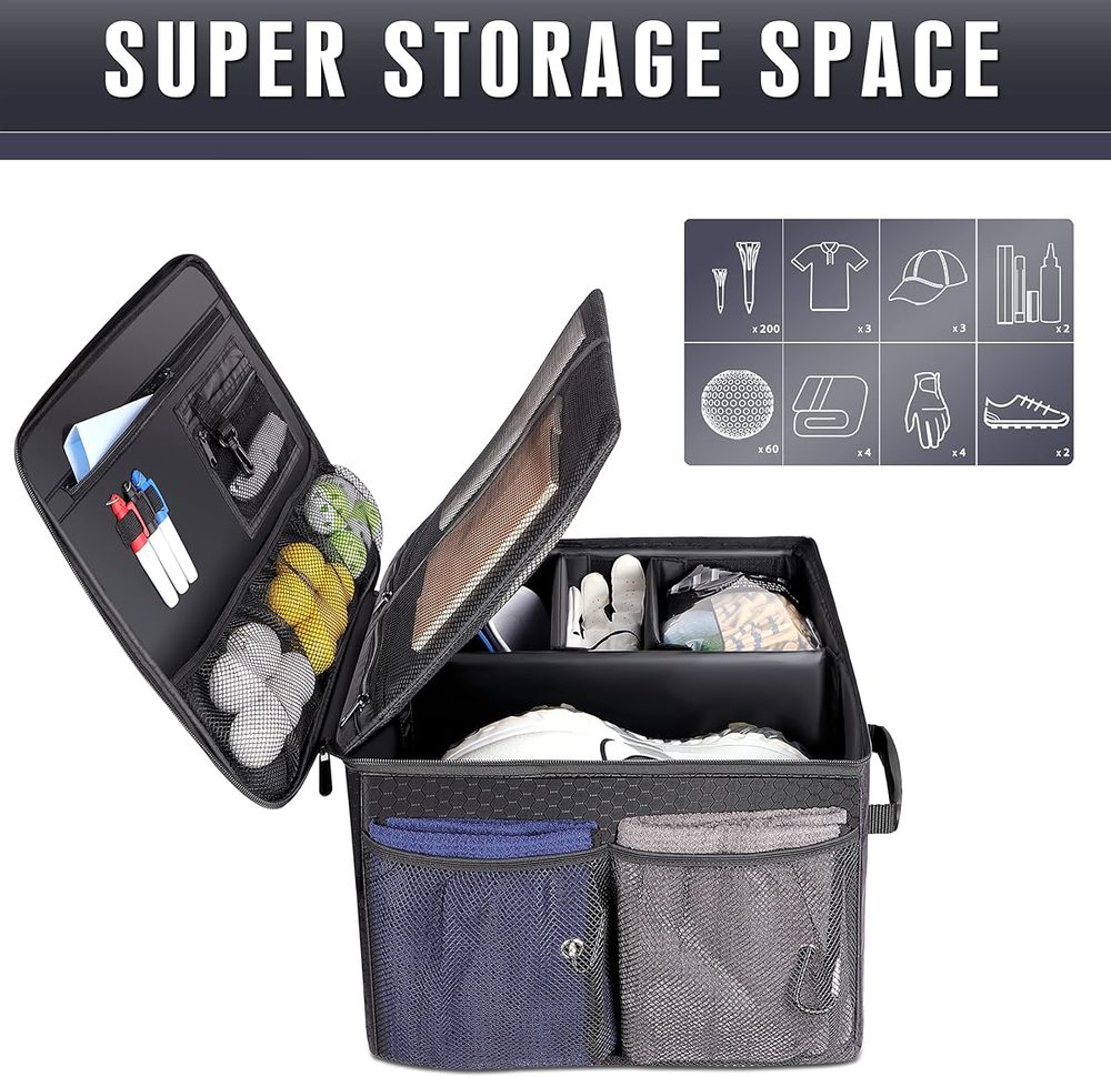 Foldable Golf Trunk Organizer view 4