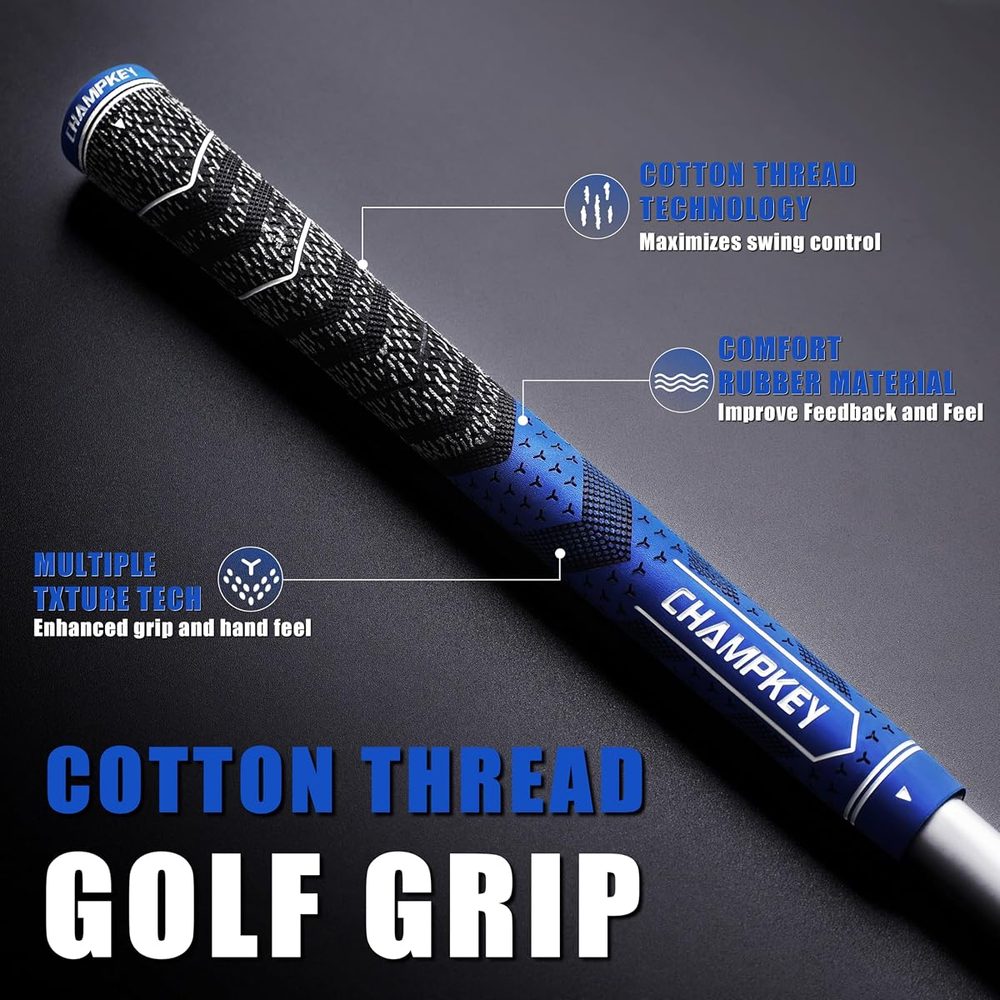 2 Pack Half Cord Golf Grips view 3
