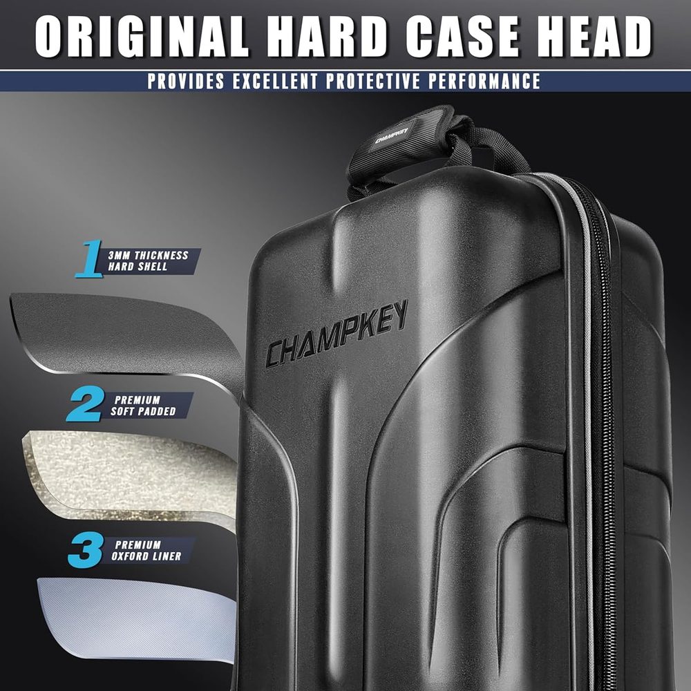 Professional Hard Case Golf Travel Bag with Password Lock view 4