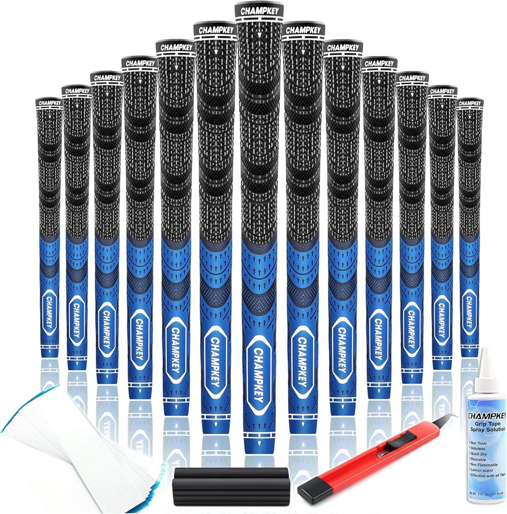 Premium Hybrid Golf Grips 13 Pack with Repair Kits view 2