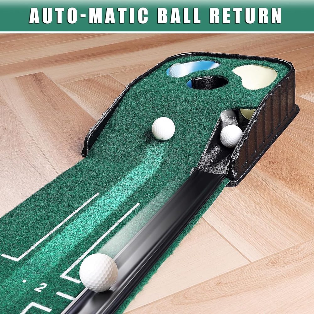 Indoor Golf Putting Green with Advanced Guides view 5