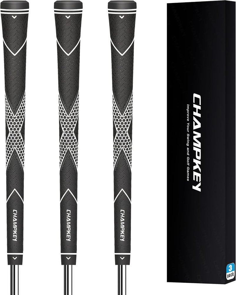 3 Pack Premium Rubber Golf Grips view 2