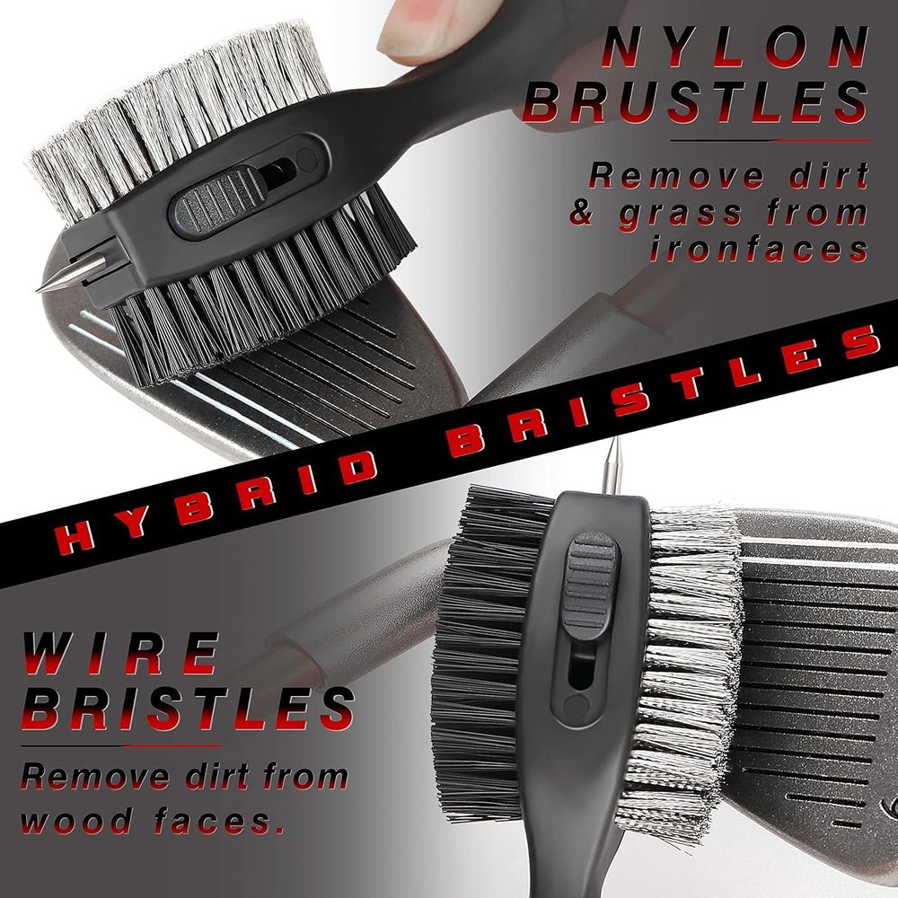 PRO Retractable Golf Club Brush view 5