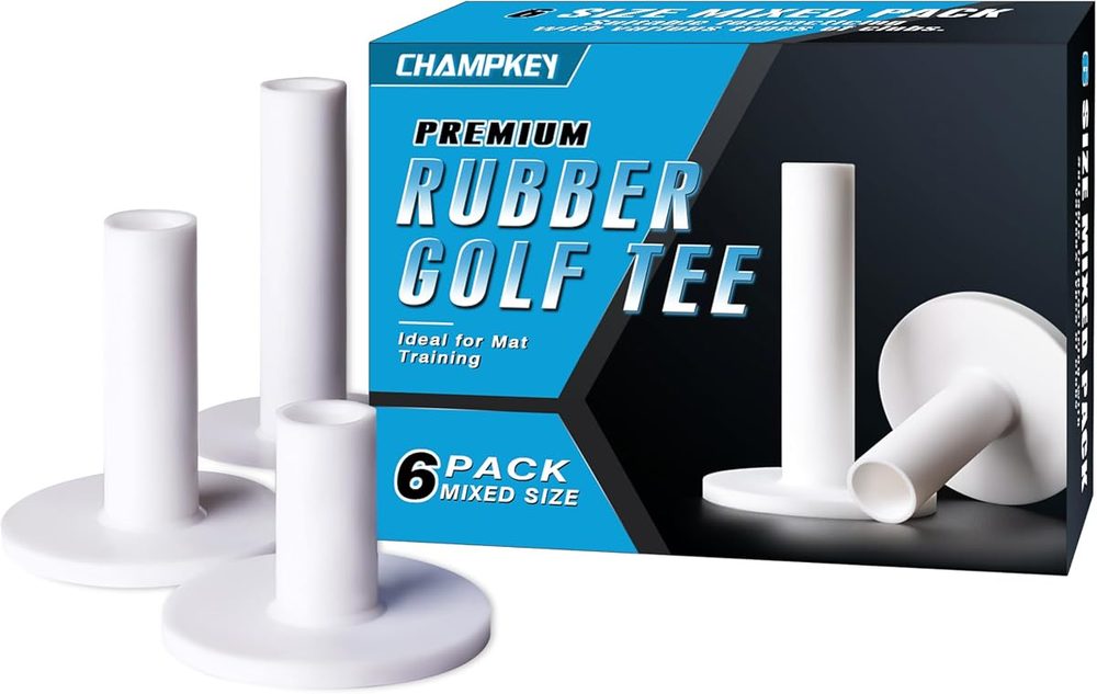 Premium Rubber Golf Tees for Hitting Mats view 2