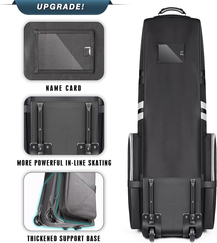 Premium Soft-Padded Golf Travel Bag with Support System view 4