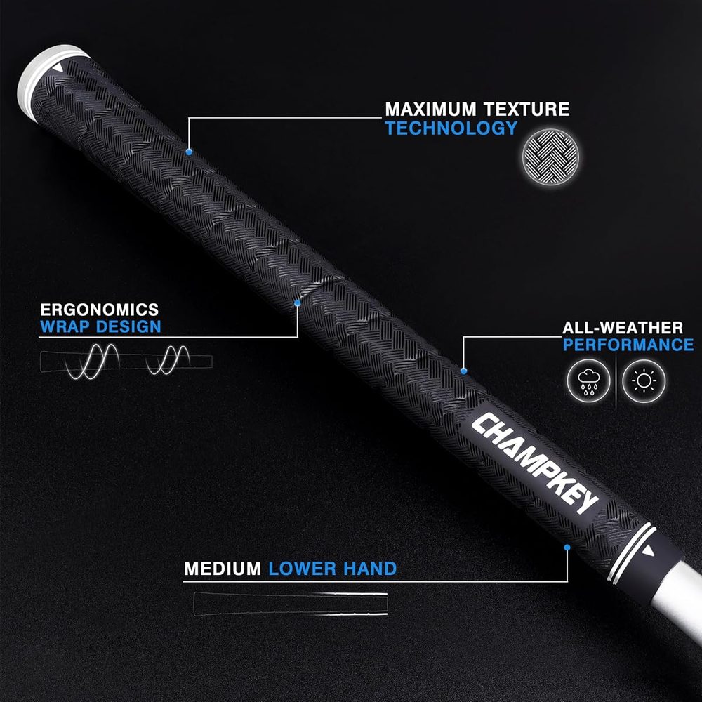 3 Pack X-WEAVE Rubber Golf Grips view 3